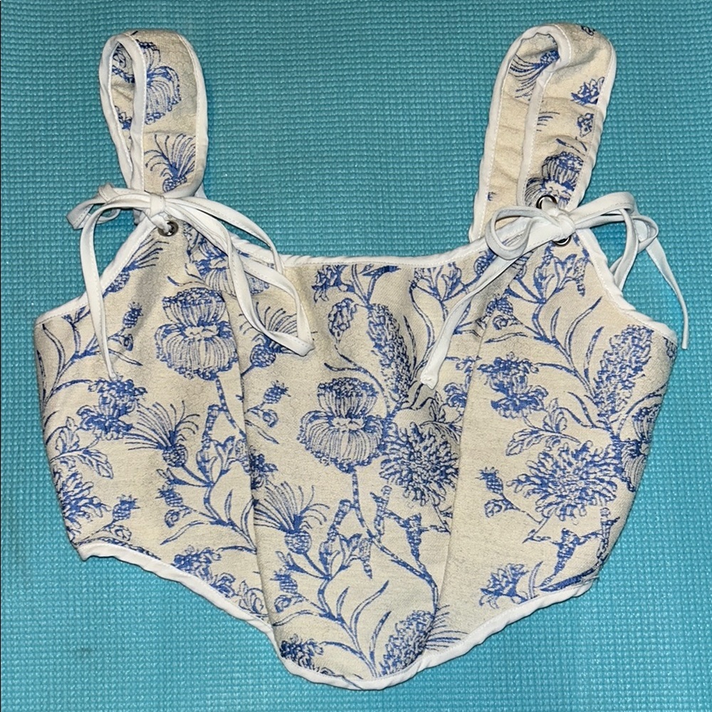 SHEIN Corset Crop Top